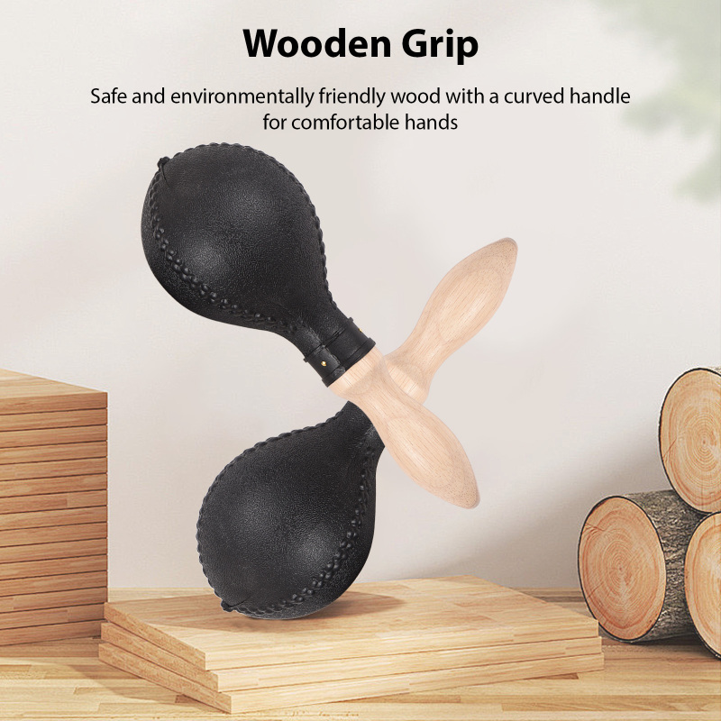 Musical Instrument Maraca - 1 para 25cm marakas młot piaskowy