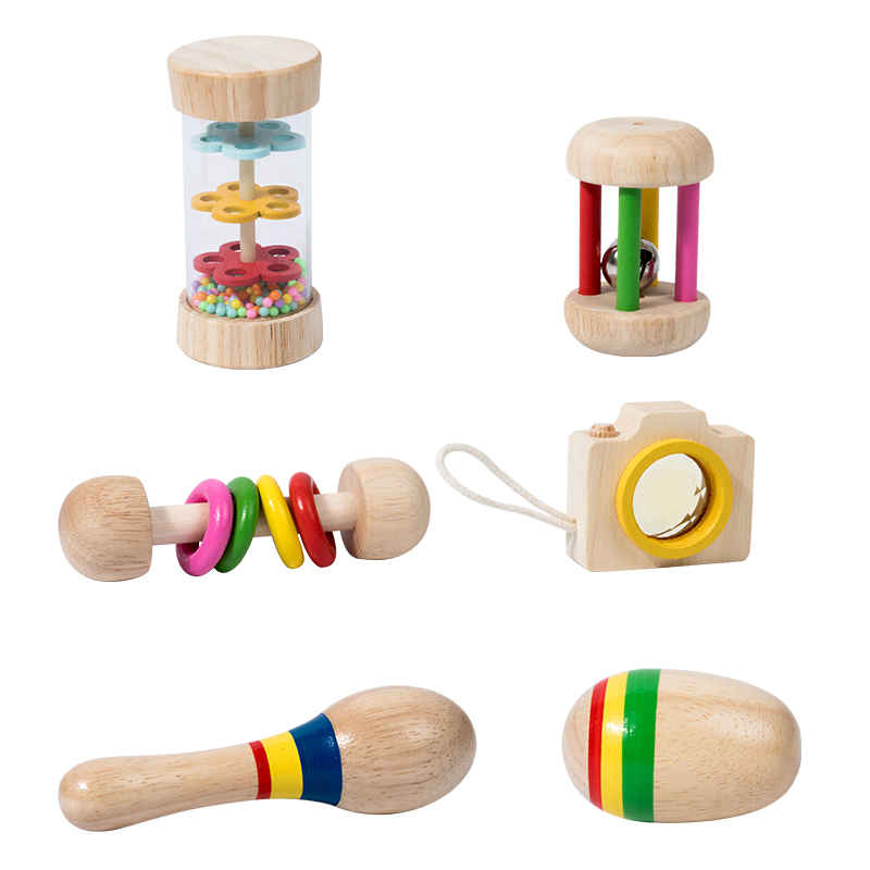 Musical Instrument For Toddlers - 6 sztuk wczesne edukacyjne grzechotki dla