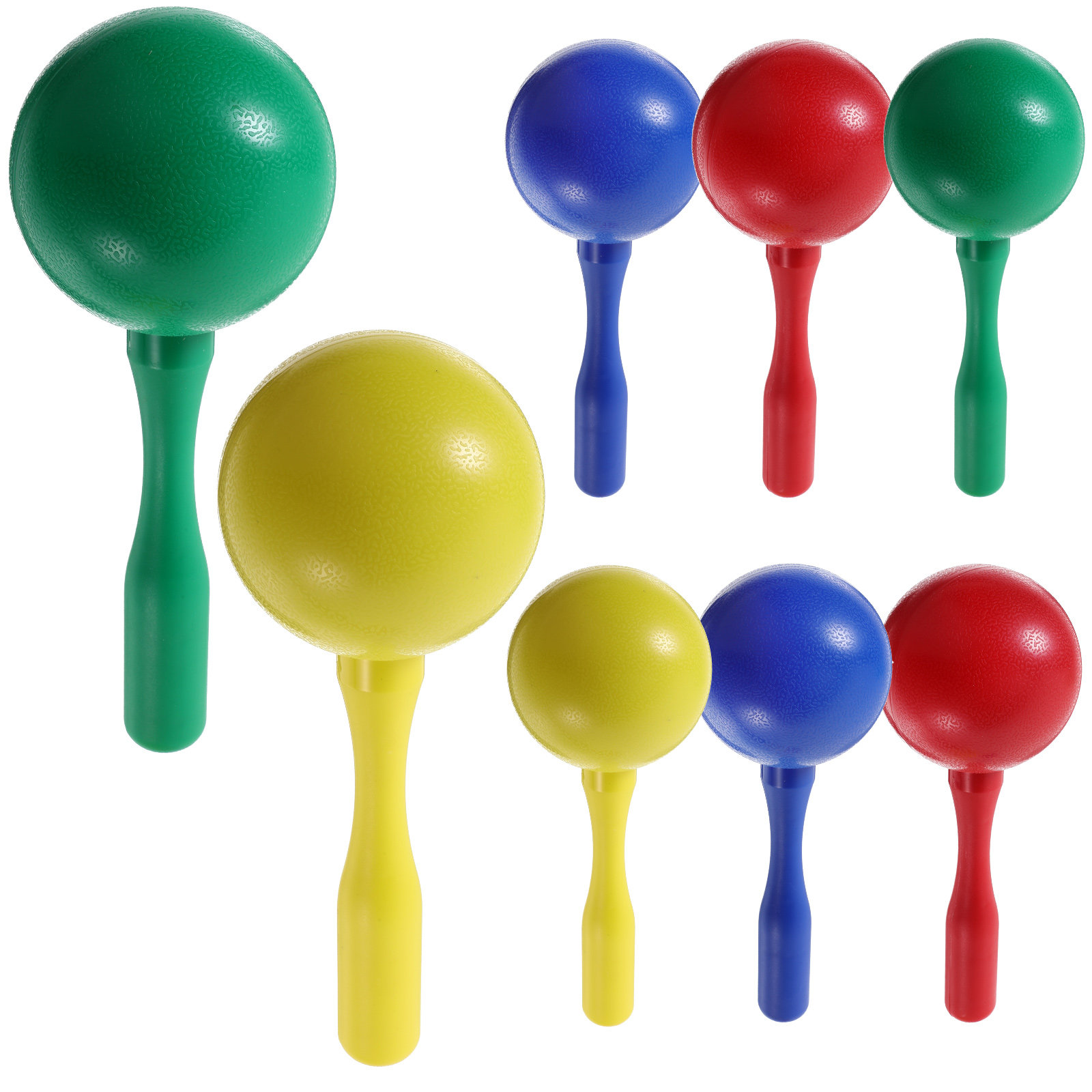 Musical Instrument Maraca - 8 szt. marakasów do potrząsania –