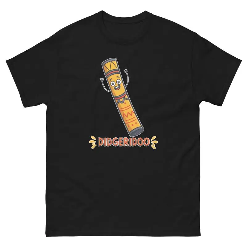 Musical Instrument Didgeridoo - Ilustracja instrumentu muzycznego didżeridoo na koszulce