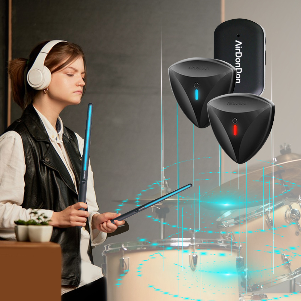 Musical Instrument Virtual - Zestaw perkusji powietrznej Przenośny adapter do