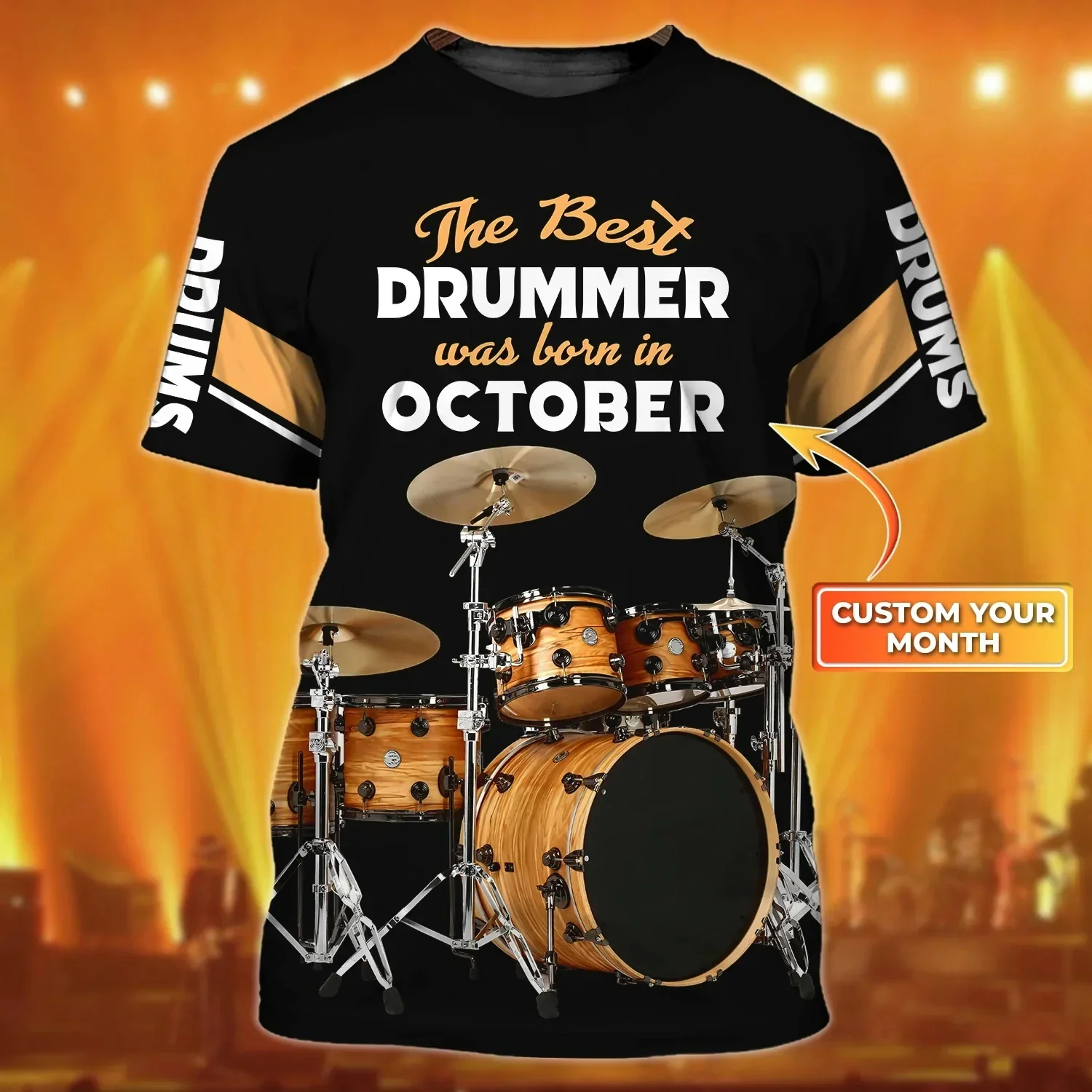Love Peace Drums Personalized  – Musical Instrument Name recenzja i cena