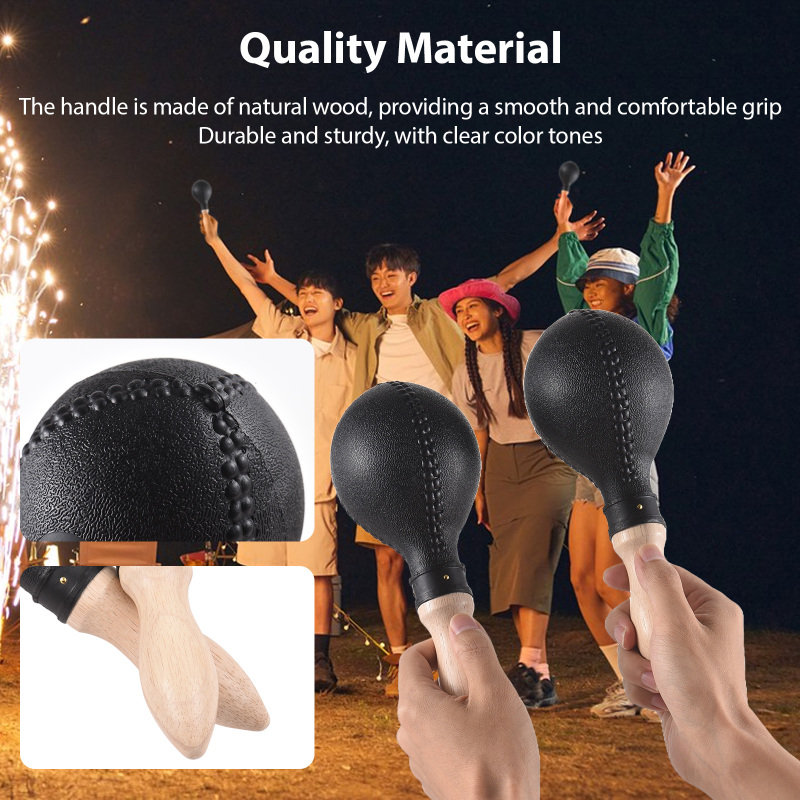 1 para 25cm marakas młot piask – Musical Instrument Maraca recenzja i cena