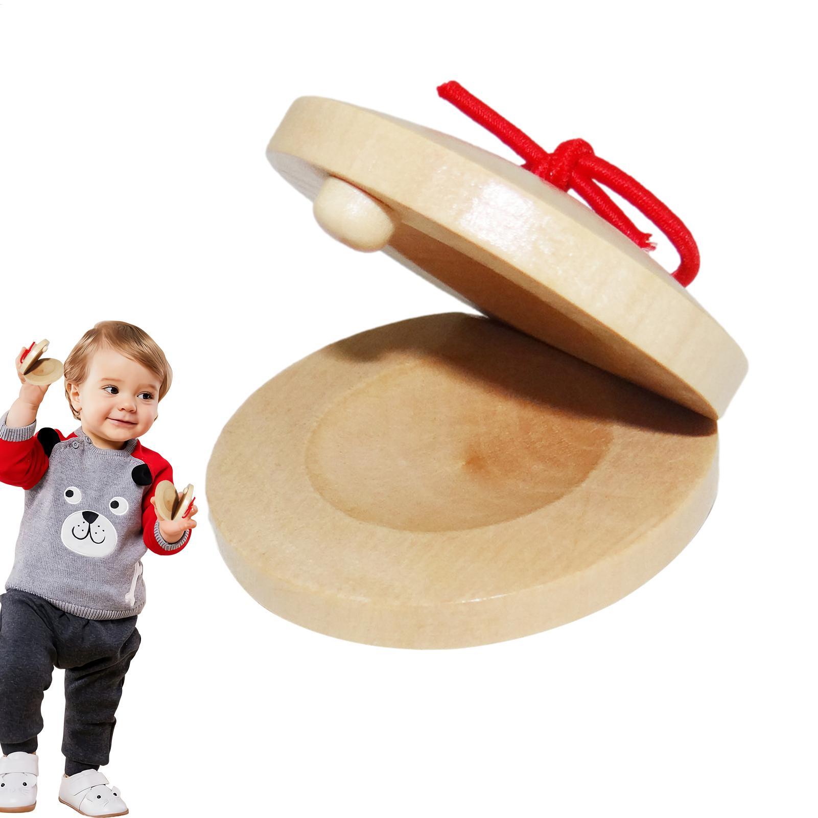Drewniane kasztanyety instrume – Musical Instrument For Toddlers recenzja i cena