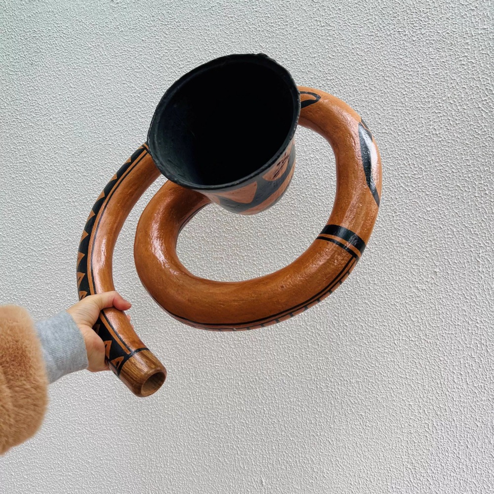 Dżidżerido z pieczonego drewna – Musical Instrument Didgeridoo recenzja i cena