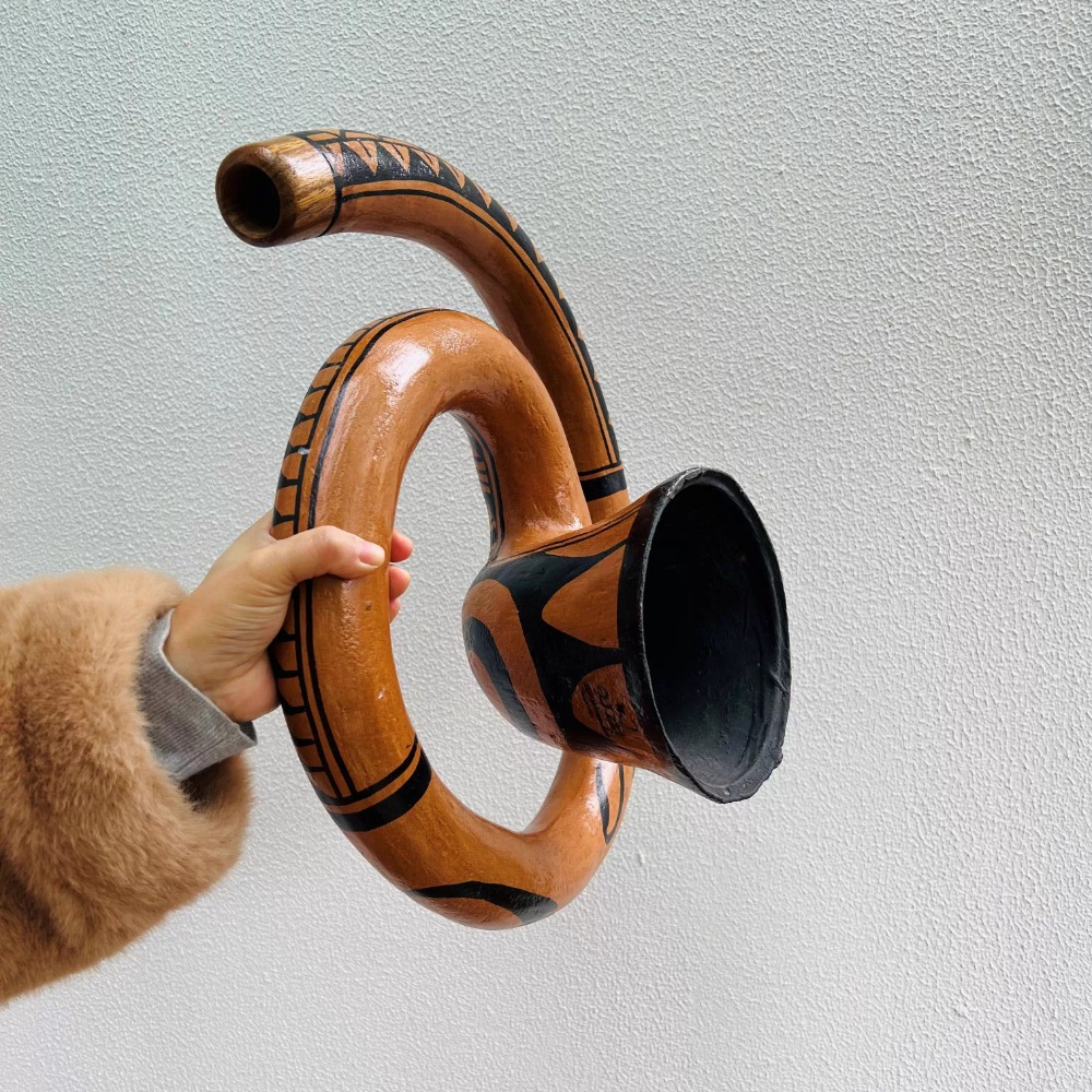 Dżidżerido z pieczonego drewna – Musical Instrument Didgeridoo recenzja i cena