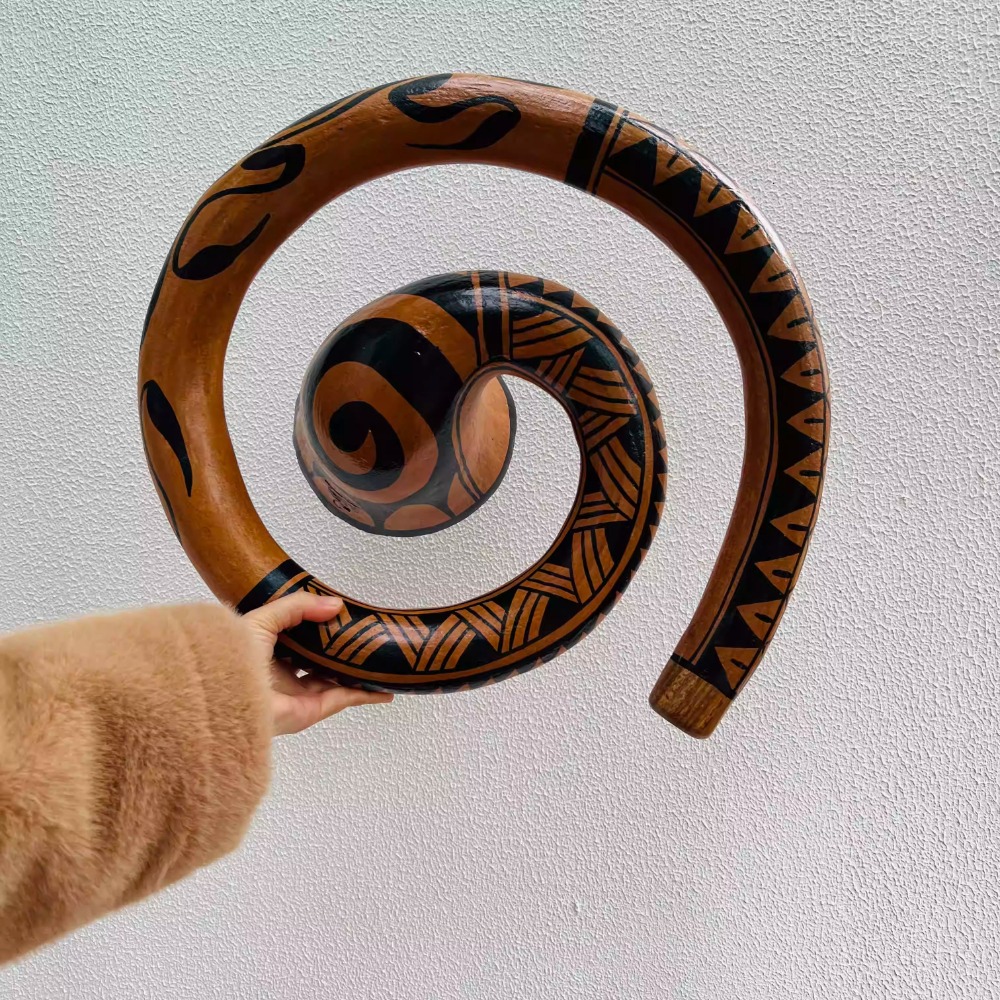 Dżidżerido z pieczonego drewna – Musical Instrument Didgeridoo recenzja i cena