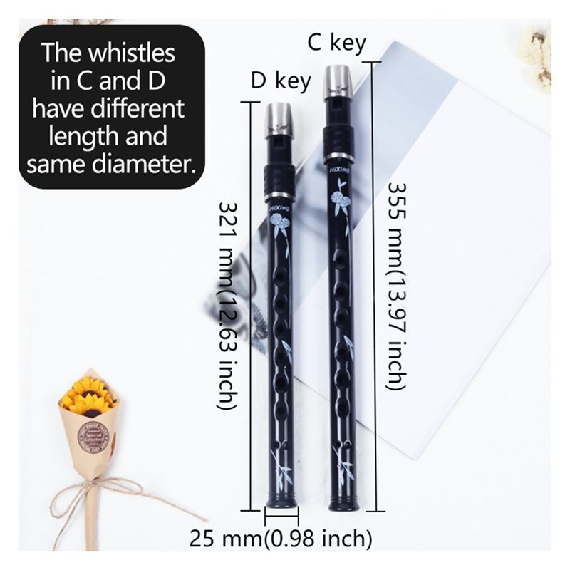 ABLB-6 Dziewięciootworowy irla – Tin Whistle Flute recenzja i cena