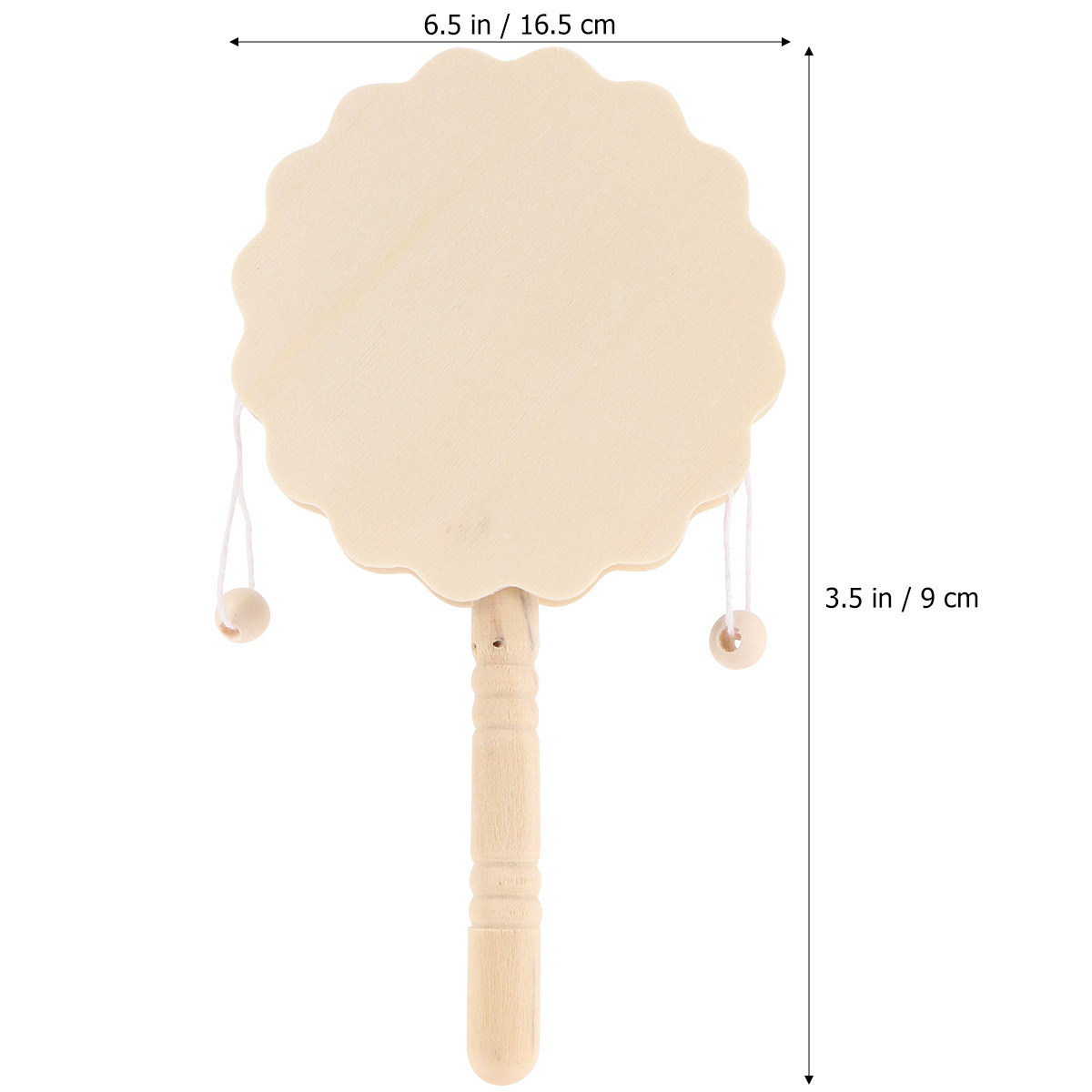 5 szt. Drewniany grzechotnik w – Musical Instrument For Toddlers recenzja i cena