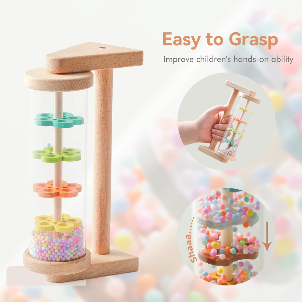 Montessori Rain Stick Toy dla  – Musical Instrument For Toddlers recenzja i cena
