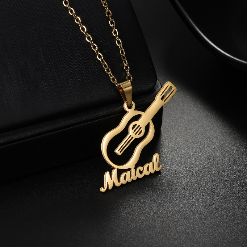 Nowy Personalizowany Naszyjnik – Musical Instrument Name recenzja i cena