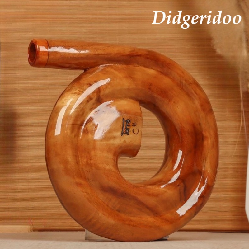 Spiralny Didgeridoo Drewniany  – Musical Instrument Didgeridoo recenzja i cena