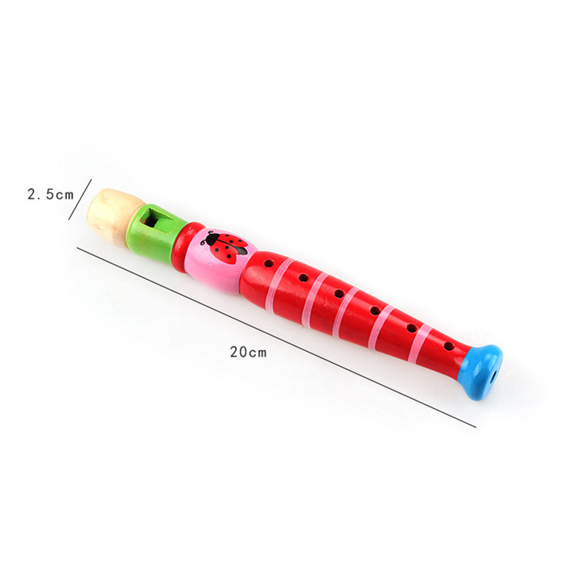 2 szt. Drewniana Fletka 20cm K – Musical Instrument For Toddlers recenzja i cena