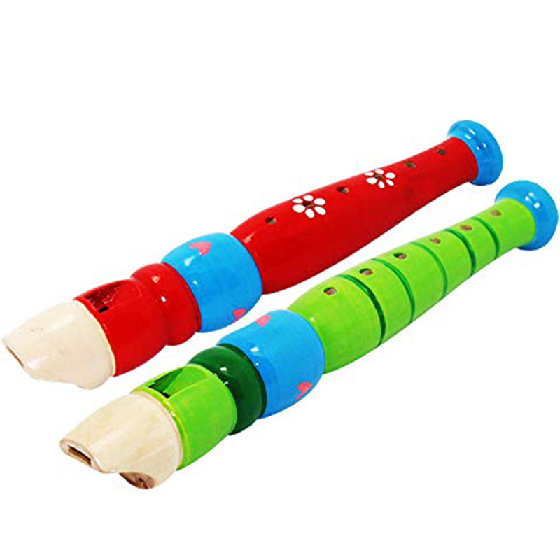 2 szt. Drewniana Fletka 20cm K – Musical Instrument For Toddlers recenzja i cena