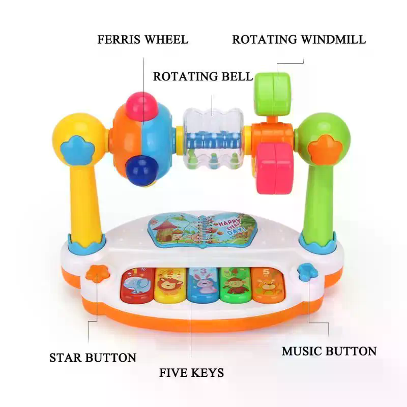 Muzyczna zabawka pianinko dla  – Musical Instrument For Toddlers recenzja i cena