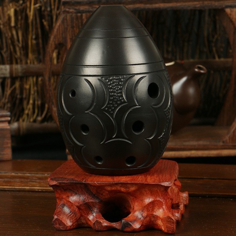 Ocarina 8-otworowa Czarna Prze – Musical Instrument Maraca recenzja i cena