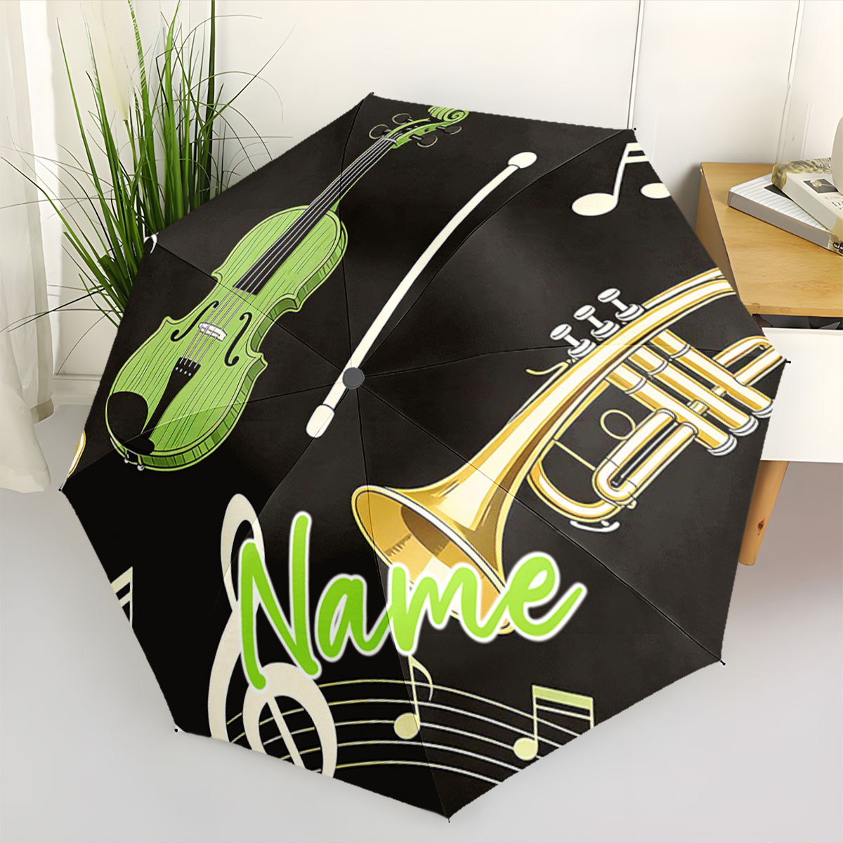 Parasol z własnym nadrukiem w  – Musical Instrument Name recenzja i cena
