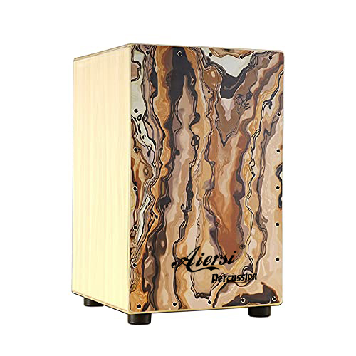 Kolorowy drewniany ręczny cajo – Musical Instrument Cajon recenzja i cena