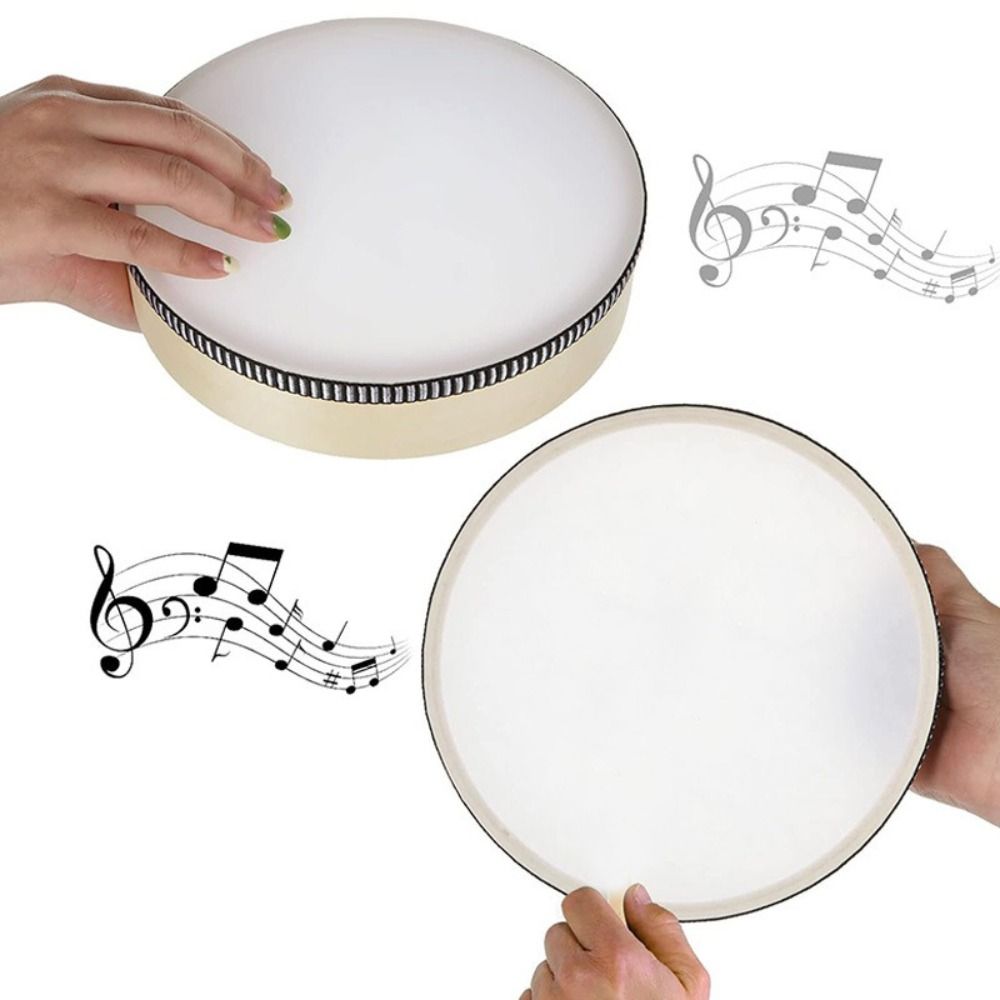 Bębenek drewniany 4/6/8/10 cal – Musical Instrument For Toddlers recenzja i cena